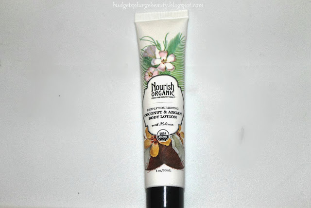 Nourish Organic body lotion