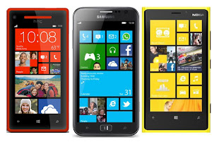 ponsel windows phone 8 terbaik, lumia 920 vs htc 8x, samsung ativ s vs lumia 920