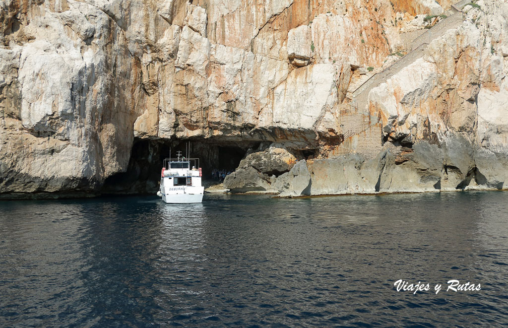 Entrada a la Gruta de Neptuno, Alghero