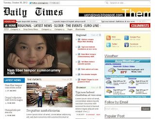 Daily Times Blogger Template