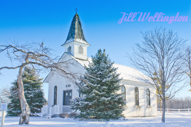 This Wedding Chapel was built in the 1850's and was moved to