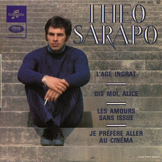 Théo Sarapo - L'age ingrat - France - 1967 - Front