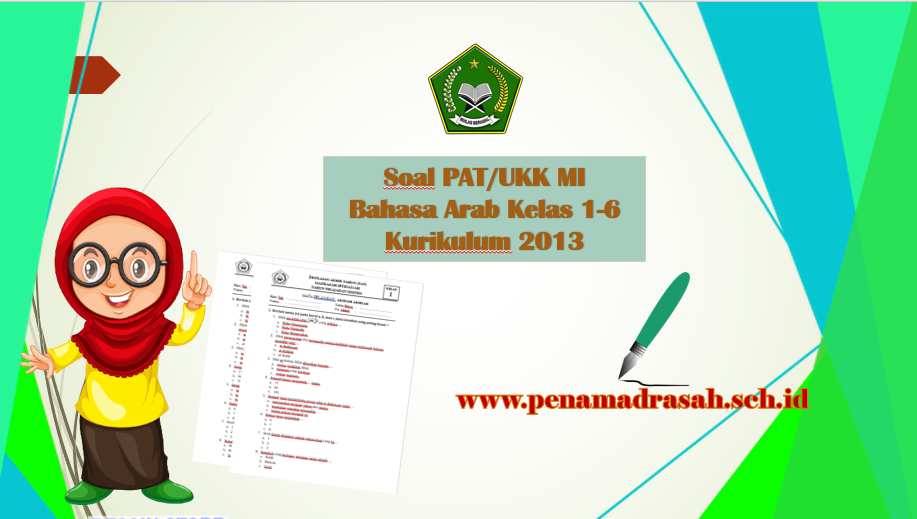 Soal Bahasa Arab Kelas 1-6 MI KK 2013