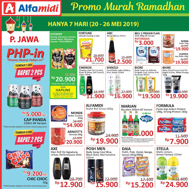 #Alfamidi - #pPromo Katalog Murah Ramadhan Periode 20 - 26 Mei 2019