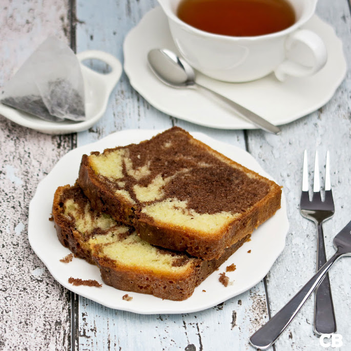 Verrukkelijke marmercake!