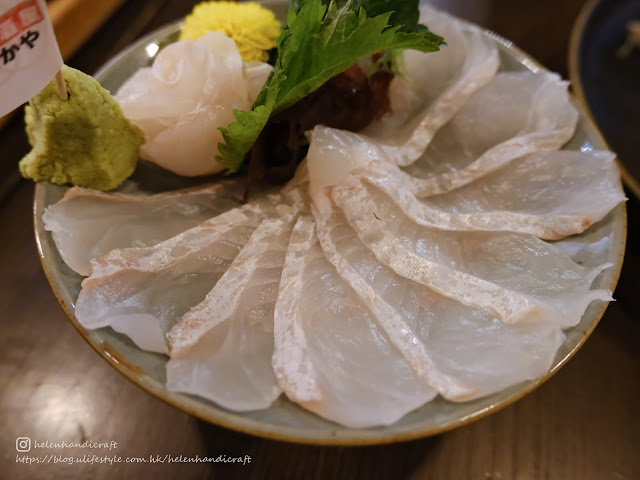 大圍 木子居酒屋 日本菜 刺身 活平目魚