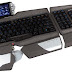 S.T.R.I.K.E. 7 gaming keyboard with touch screen details 
