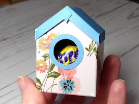 Mini Birdhouse Box by Esselle Crafts