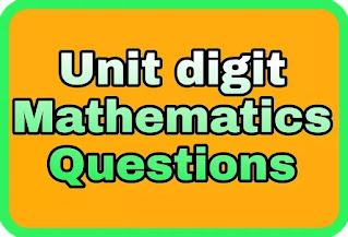 unit digit questions