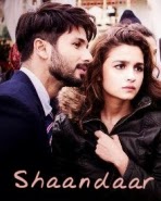 Alia Bhatt, Shahid Kapoor New Upcoming movie Shaandaar Poster