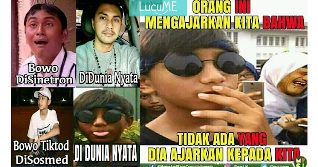 10 Meme 'Bowo Alpenliebe' Idola Baru Anak Micin yang Bikin Ngakak