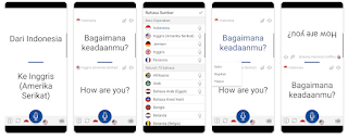 Aplikasi Terjemahan suara instan
