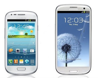 سامسونج جالكسي اس 3 وسامسونج جالكسي اس 3 ميني Samsung GalaxyS3 VS Samsung Galaxy S3 Mini