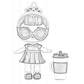 LOL Surprise! dolls coloring pages holiday.filminspector.com