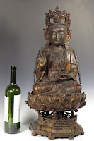 17th C. Chinese Bronze Buddha