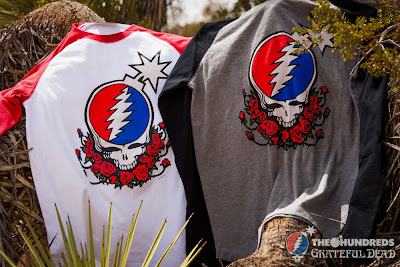 The Hundreds x Grateful Dead T-Shirt Collection - Steal Your Face Raglan T-Shirts