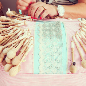 ByHaafner, bobbin lace, work in progress, lace museum, Portugal