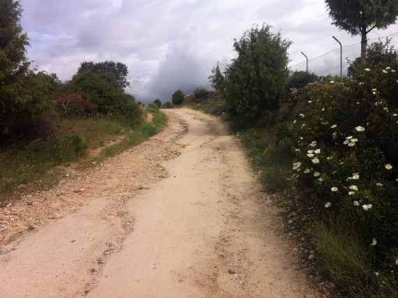 Ruta en bici de Madrid a Cercedilla, por el Camino de Santiago, mayo 2012