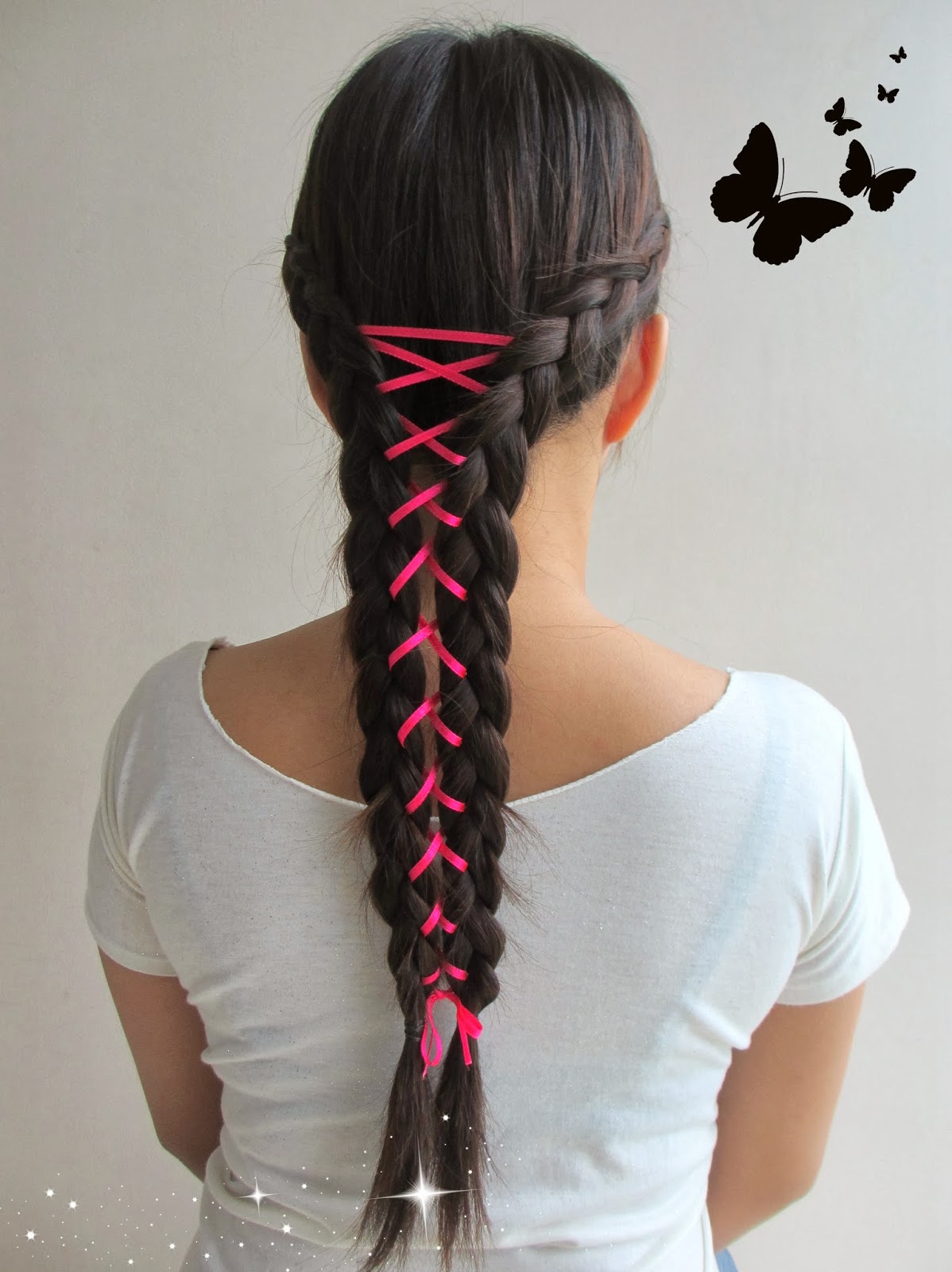 Real Asian Beauty: Corset Braid Hair Tutorial