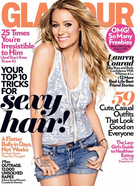 lauren conrad hair color 2010. Lauren Conrad looks fresh and