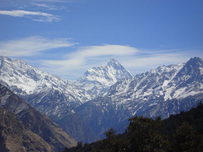 Himalayan Range from Auli