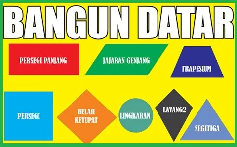 MATERI DAN SOAL SIFAT BANGUN DATAR RUMAH BELAJAR TVRI 