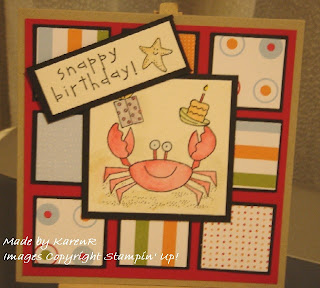 Stampin Up and Crab and Co