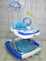 Family FB2116LD Train Melody Rocker Baby Walker