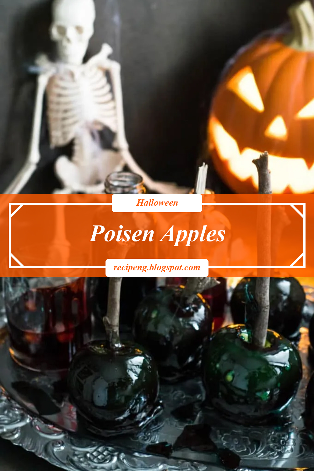 Poisen Apples, Halloween Recipe