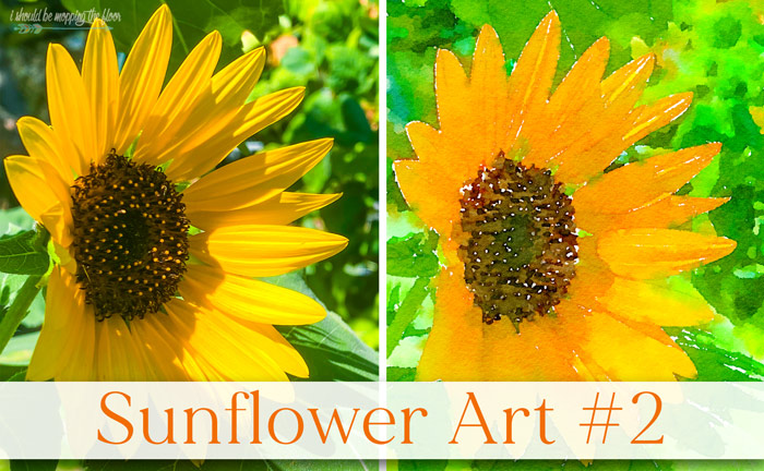 Sunflower Art