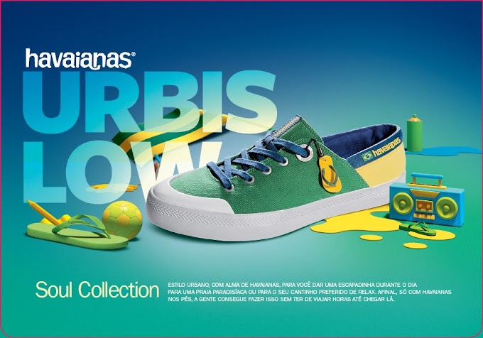 A SANDÁLIA QUE ERA NUA SE VESTIU: Havaianas Soul Collection