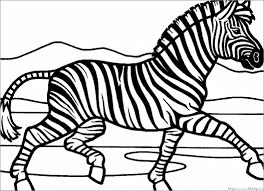 The Latest Images Running Zebras On Forest Coloring Pages