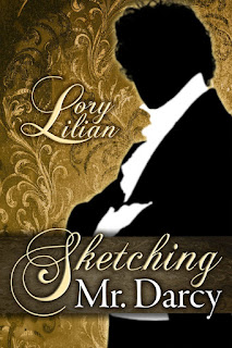 Book cover: Sketching Mr Darcy by Lory Lilian