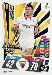 Topps Match Attax Extra 2020-2021 Sevilla FC Set