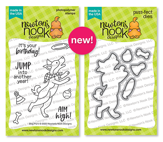 June Reveal Day 3 -  Dog Park Stamp Set