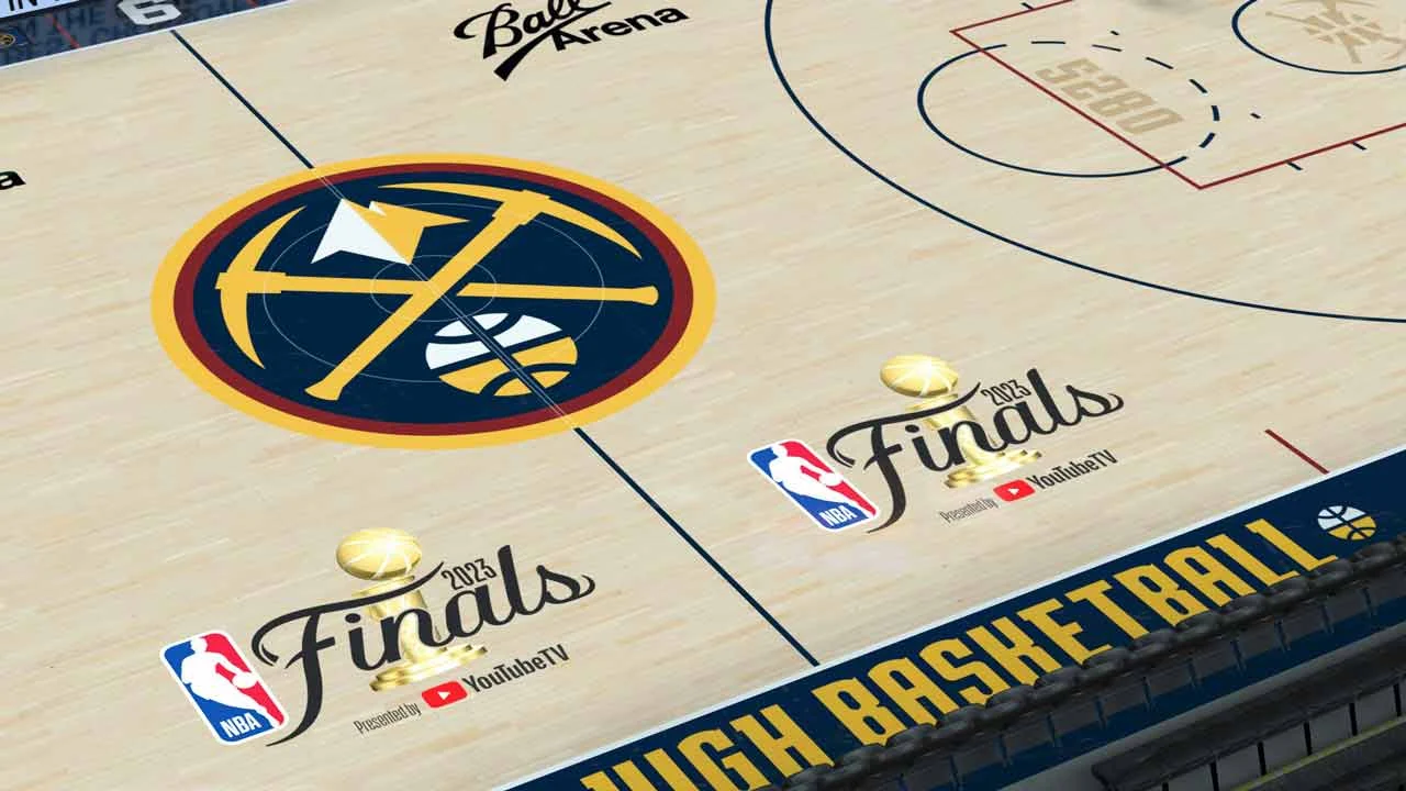 NBA 2K23 2023 NBA Finals Denver Nuggets Court