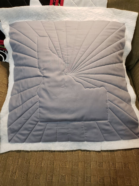 Idaho Pillow in Progress