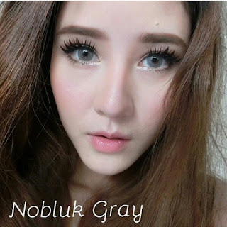 Jual Softlens Nobluk grey