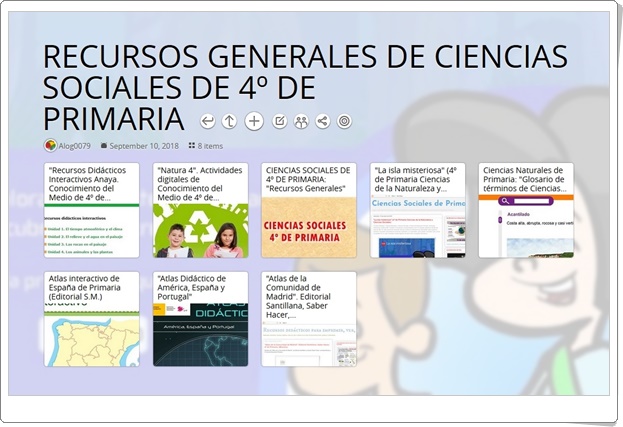 "RECURSOS GENERALES DE CIENCIAS SOCIALES DE 4º DE PRIMARIA"