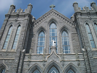 The Church constructed with 3' thick granite walls