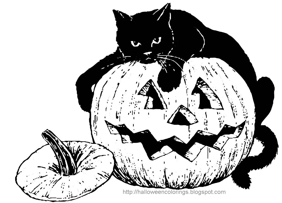 HALLOWEEN coloring pages