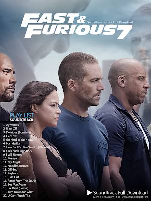 [Download Full Album] Soundtrack film Fast & Furious 7 Lengkap