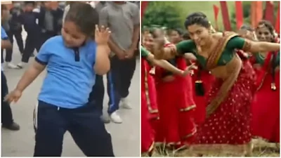 This video of a little girl dancing to Rashmika Mandanna's Sami Sami will make your day. Watch