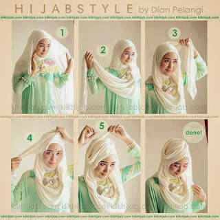 Kreasi Model Jilbab Pashmina Terbaru