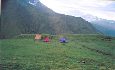 Roopkund Trek Ghora Lotani camp site