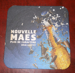 maes pils coaster