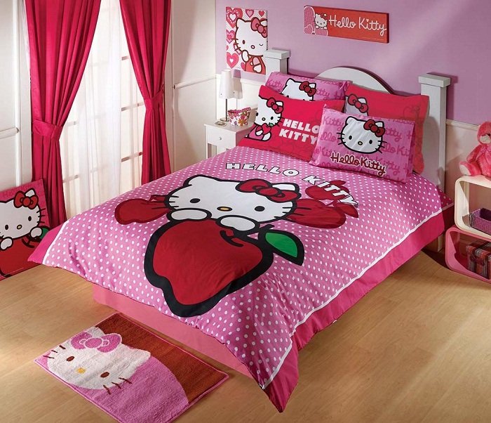 Desain Kamar  Tidur Hello  Kitty  Terbaru IDAMAN