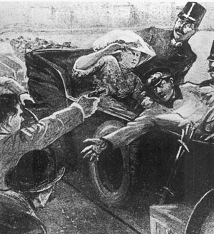 An attempt on the Austrian Archduke Franz Ferdinand was made, which became the reason for the outbreak of World War I