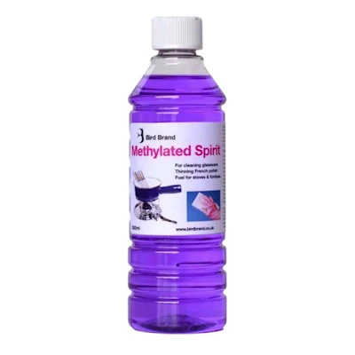 remove ink stains with methylated spirit