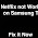 How to Fix Netflix App Not Working on Samsung TV